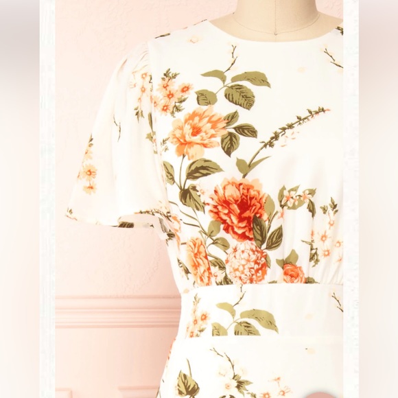 SUGARLIPS Floral MIDI Dress - Picture 4 of 14